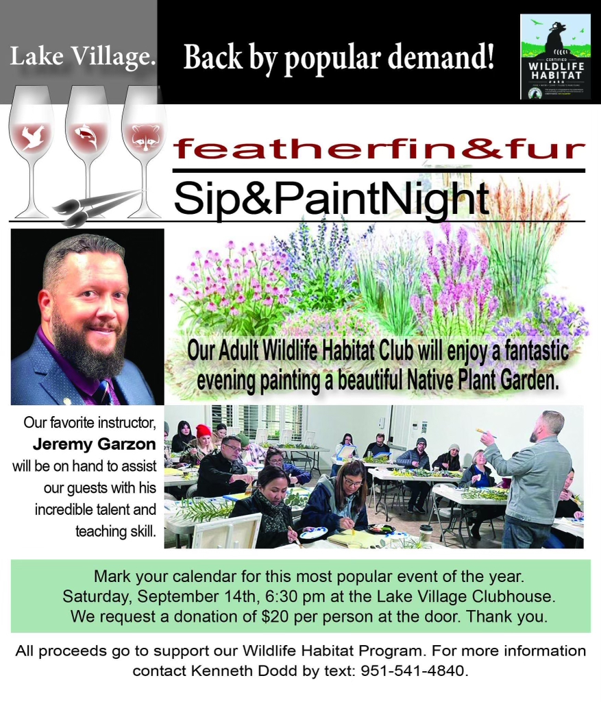 Sip and Paint September 2024